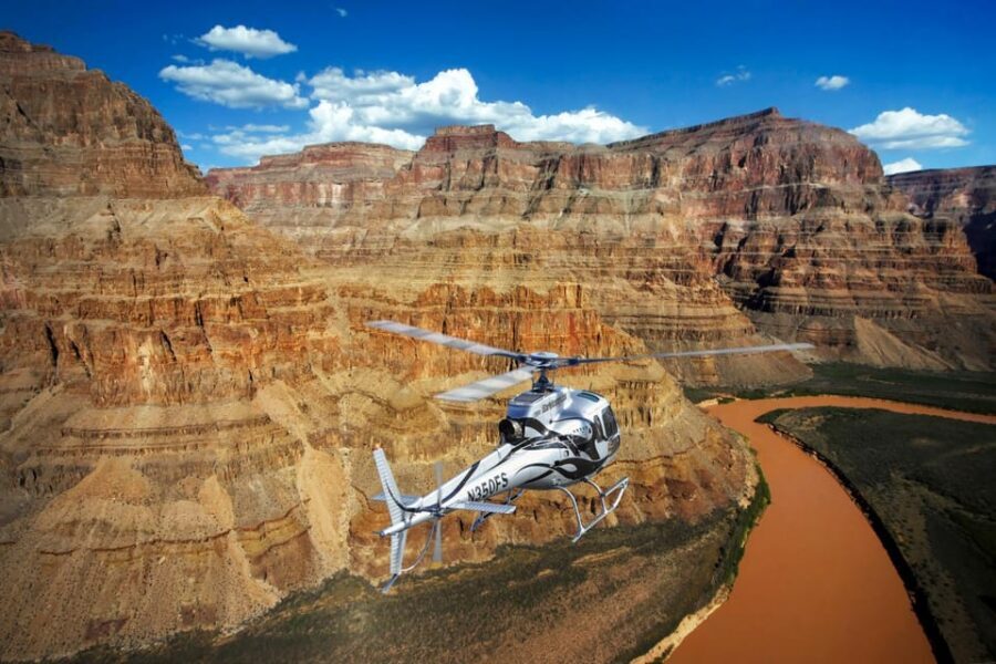 Grand Canyon Helicopter Flight & Hoover Dam River Float Raft - Fortification Hill and Mojave Desert views: the story behind what you fly over