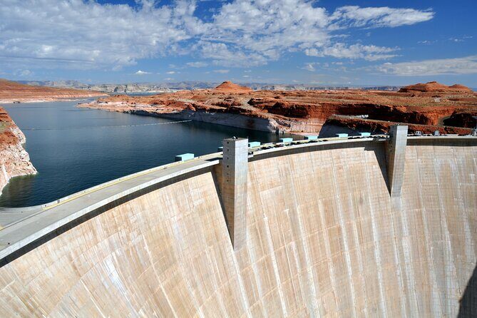 Hoover Dam Bridge Walk + Red Rock Canyon Combo Tour - Visitor Center, restrooms, and the petroglyph wall trail