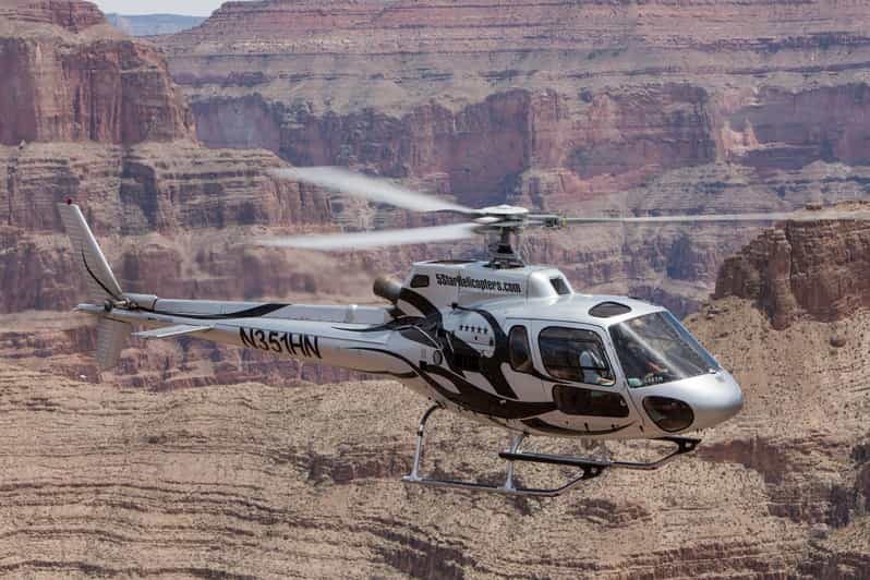 Las Vegas: Grand Canyon West Rim Extended Helicopter Tour - Mojave Desert Vistas And Fortification Hill: The Background Is Part Of The Show