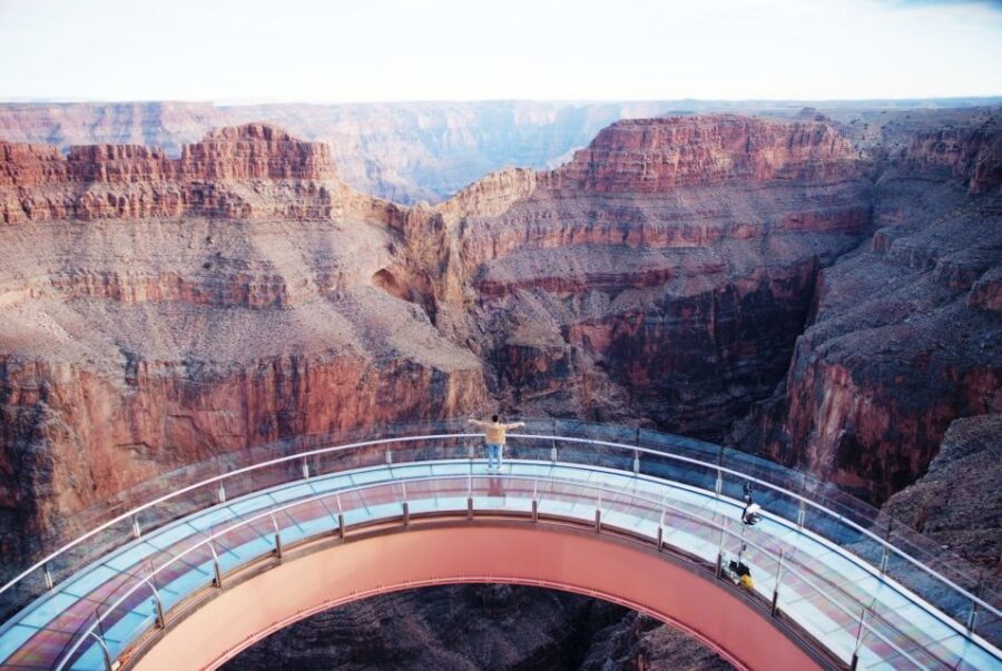 Las Vegas: Grand Canyon West Rim Tour with Optional Skywalk - Optional helicopter: the closest thing to top-to-bottom