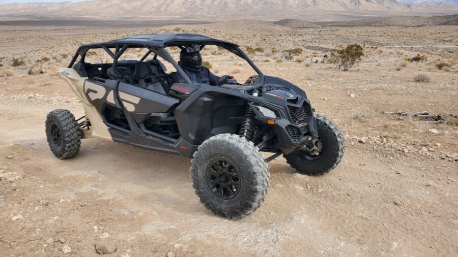 Las Vegas: Off-Road UTV Experience at Adrenaline Mountain - Entering the Yellow Pine Mining District on a private UTV route