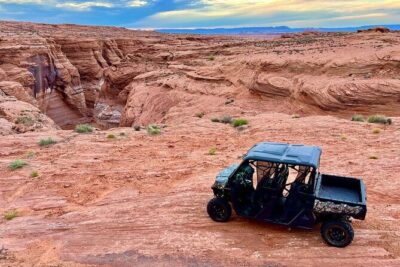 Page Lower Antelope Canyon UTV Ride - First Stop: Glen Canyon Sweeping Views