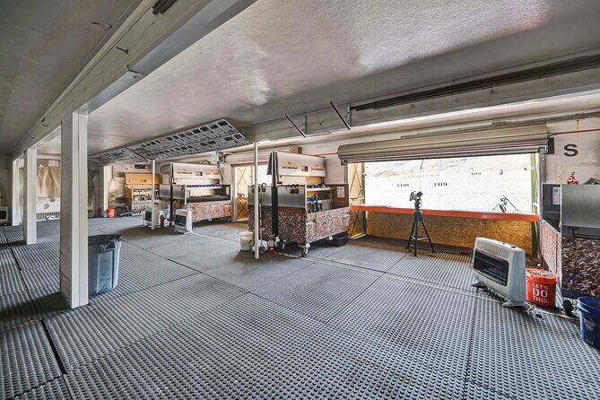 Ultimate 4 Gun Shooting Experience in Las Vegas - Inside the heated-and-cooled firing line: comfort you can actually feel