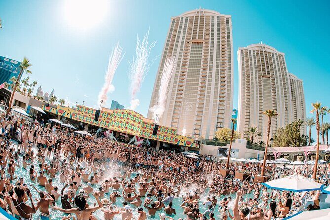 VIP Vegas Pool Crawl: Drinks, Entry & Party Bus - Stops 2 and 3: Two More Party Pools Without the Transit Stress